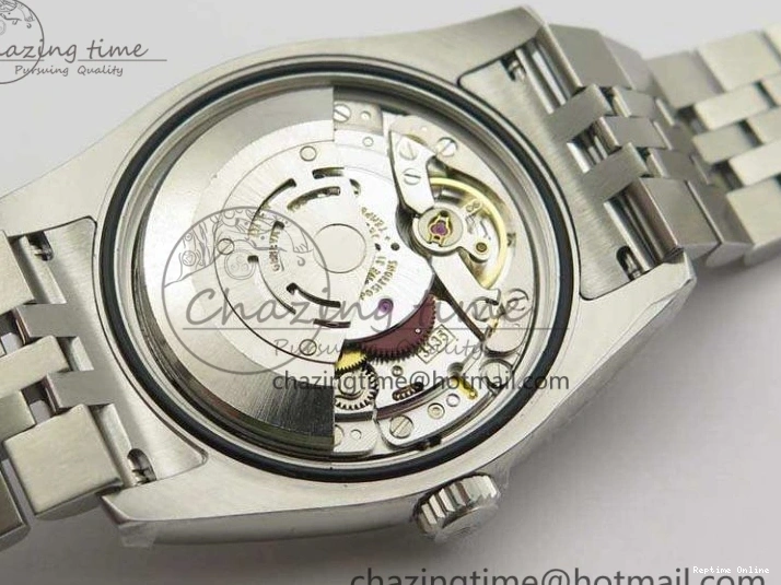 0201 DateJust 36mm SS 116200 ARF 1:1 Best Edition Blue Roman Dial On 904L SS Jubilee Bracelet SA GoodFit 3520